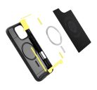 Spigen Rugged Armor MagFit Apple iPhone 16 Pro tok, Matte Black, fekete