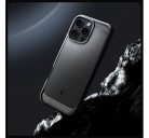 Spigen Rugged Armor MagFit Apple iPhone 16 Pro tok, Matte Black, fekete