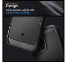 Spigen Rugged Armor MagFit Apple iPhone 16 Pro tok, Matte Black, fekete