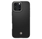 Spigen Enzo Aramid Apple iPhone 16 Pro Max Black Natural tok, fekete