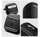 Spigen Rugged Armor AirPods 4 tok, Matte Black, fekete ACS08642