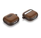 Spigen Cyrill Kajuk AirPods 4 tok, Saddle Brown, barna