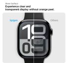 Spigen EliteShield EZ Fit Apple Watch 10 (46mm) kijelzővédő fólia felhelyező kerettel (2db)