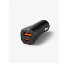 Spigen ArcStation Essential autós töltő, 48W, fekete EV482