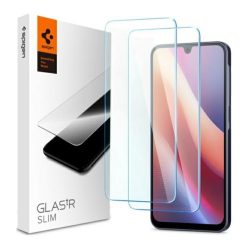   Spigen "Glas.tR SLIM EZ Fit" Samsung Galaxy A16 4G/ A16 5G tempered kijelzővédő fólia felhelyező kerettel (2db)