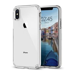   Spigen Ultra Hybrid Apple iPhone Xs tok, Crystal Clear, átlátszó