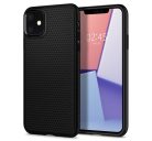 Spigen Liquid Air Apple iPhone 11 tok, Matte Black, fekete