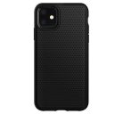 Spigen Liquid Air Apple iPhone 11 tok, Matte Black, fekete