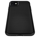 Spigen Liquid Air Apple iPhone 11 tok, Matte Black, fekete