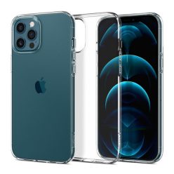   Spigen Liquid Crystal Apple iPhone 12/12 Pro tok, Crystal Clear, átlátszó