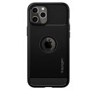 Spigen Rugged Armor Apple iPhone 12/12 Pro tok, Matte Black, fekete