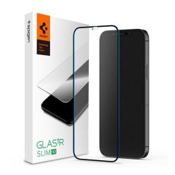   Spigen Glass FC Apple iPhone 12/12 Pro Tempered kijelzővédő fólia