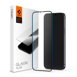   Spigen Glass FC Apple iPhone 12 Pro Max Tempered kijelzővédő fólia