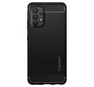 Spigen Rugged Armor Samsung Galaxy A32 5G tok, Matte Black, fekete