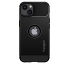 Spigen Rugged Armor Apple iPhone 13 tok, Matte Black, fekete