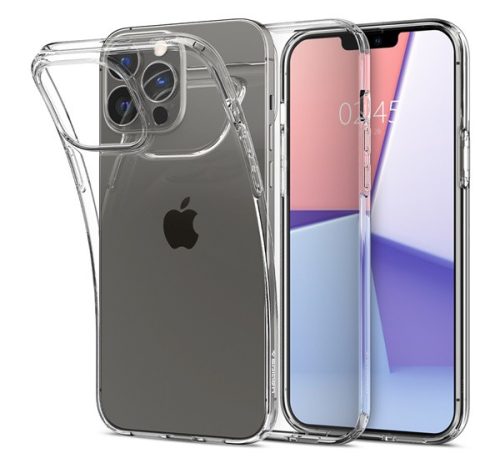 Spigen Liquid Crystal Apple iPhone 13 Pro tok, Crystal Clear, átlátszó