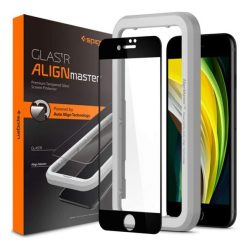   Spigen AlignMaster Glas.tR Apple iPhone SE 2022/2020/8/7 Tempered kijelzővédő fólia