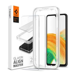   Spigen AlignMaster Samsung Galaxy A33 5G Tempered kijelzővédő fólia (2db)