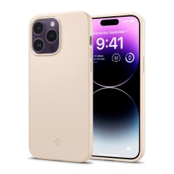 Spigen Thin Fit Apple iPhone 14 Pro tok, Sand Beige, bézs