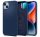 Spigen Silicone Fit Mag Apple iPhone 14 Plus tok, Navy Blue MagSafe, kék