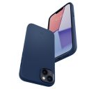 Spigen Silicone Fit Mag Apple iPhone 14 Plus tok, Navy Blue MagSafe, kék