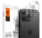 Spigen "Glas.tR SLIM EZ Fit Optik Apple iPhone 14 Pro Max/14 Pro Tempered kameravédő fólia felhelyező kerettel (2db)