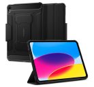 Spigen Rugged Armor Pro Apple iPad 10.9" (2022) oldalra nyíló tok, fekete