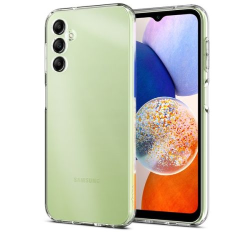 Spigen Liquid Crystal Samsung Galaxy A14 5G tok, Crystal Clear, átlátszó