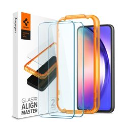   Spigen AlignMaster Samsung Galaxy A54 5G Tempered kijelzővédő fólia (2db)