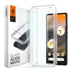   Spigen AlignMaster Google Pixel 6a Tempered kijelzővédő fólia (2db)