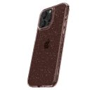 Spigen Liquid Crystal Glitter Apple iPhone 15 Pro Max tok, csillámos, rózsaszín, átlátszó