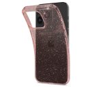 Spigen Liquid Crystal Glitter Apple iPhone 15 Pro Max tok, csillámos, rózsaszín, átlátszó