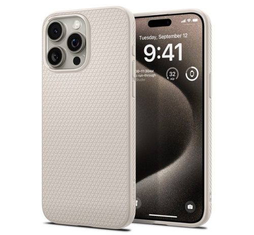 Spigen Liquid Air Apple iPhone 15 Pro tok, bézs