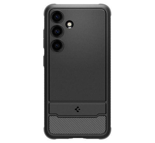 Spigen Rugged Armor Samsung Galaxy S24 tok, Matte Black, fekete