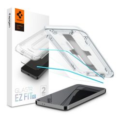   Spigen "Glas.tR SLIM EZ Fit" Samsung Galaxy S24+ tempered kijelzővédő fólia felhelyező kerettel (2db)