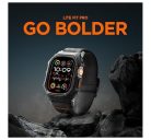 Spigen Lite Fit Pro Apple Watch Ultra 2/1 (49mm) tok/szíj, matt fekete