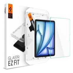   Spigen Apple Glas.tR EZ Fit  iPad Air 11" (2024) tempered kijelzővédő fólia felhelyező kerettel (1db)