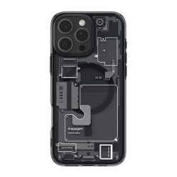   Spigen Ultra Hybrid MagFit Apple iPhone 16 Pro Max tok, Zero One, fekete ACS08004